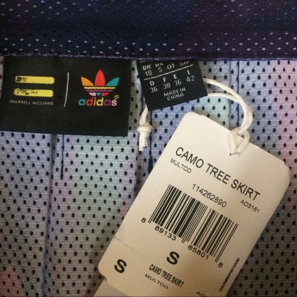 NEW Adidas x Pharrell Williams ‘Camo Tree’ Skirt - Picture 6 of 7